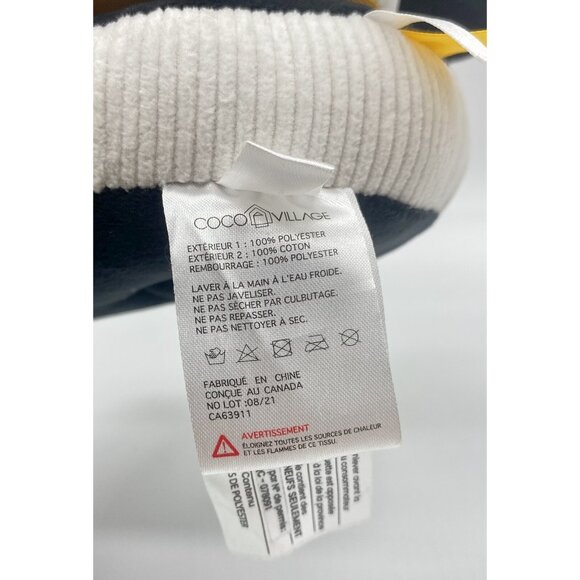 Coco Village Tuxedo Cat Plush Stacking STEM learning Stacker Toy Black White - Picture 6 of 6